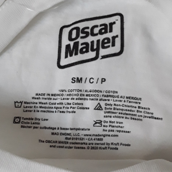 COPY - Oscar Mayer tees. - Picture 3 of 3